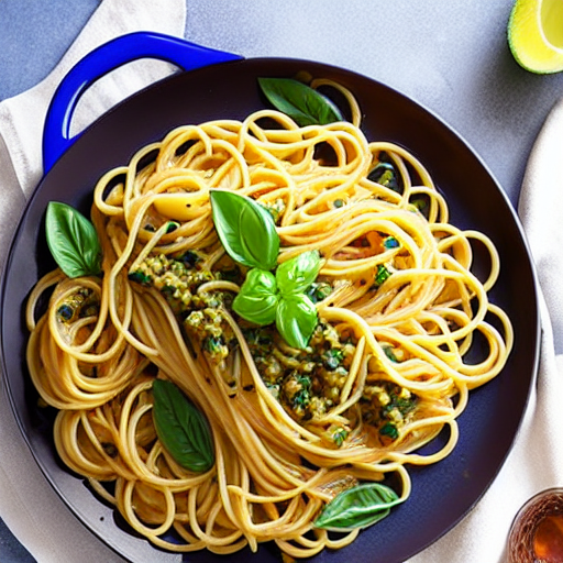 Pasta with Garlic and Herbs