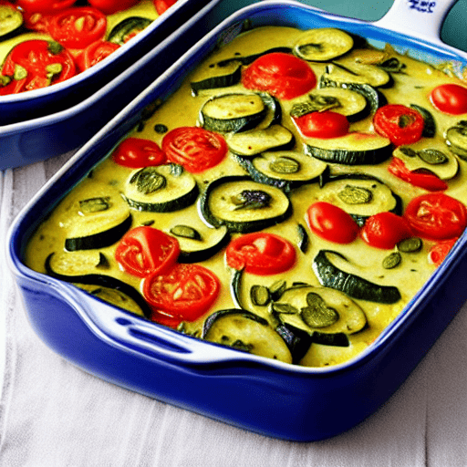 Zucchini and Tomato Gratin with Lentils and Spinach and Chickpeas and Lentils and Spinach and Lentils and Spinach and Lentils