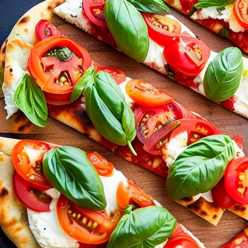 Tomato Basil Flatbread