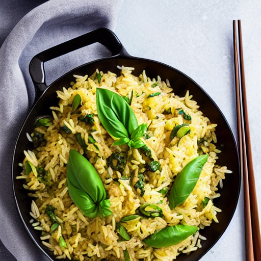 Riz au Pesto