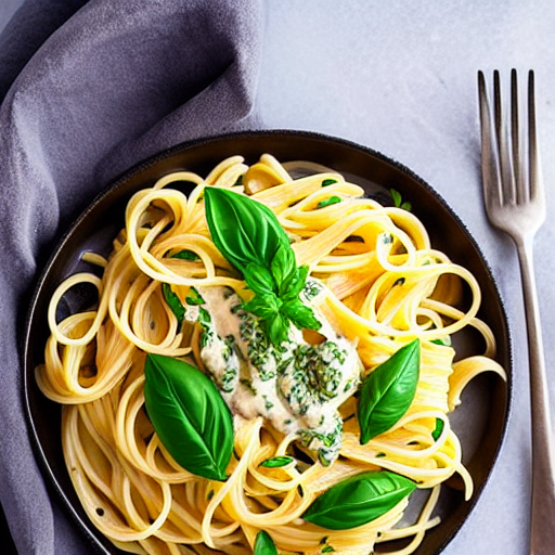 Pasta with Yogurt Sauce