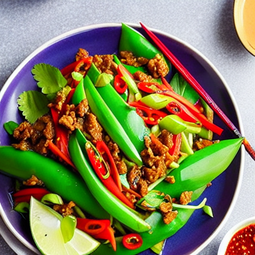 Pad Pak Boong Fai Daeng