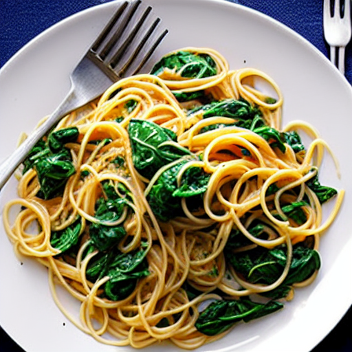 Pasta aux Épinards