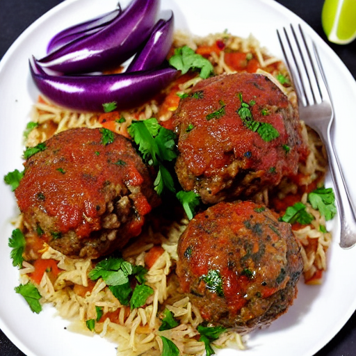 Köfte with Eggplant