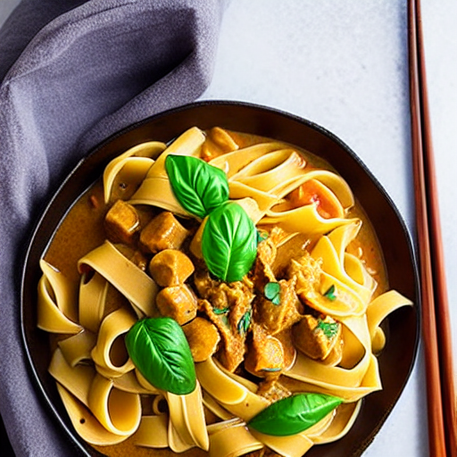Massaman Curry Pasta