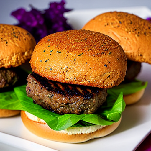 Couscous Beef Burger