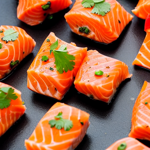 Baked Salmon Bites