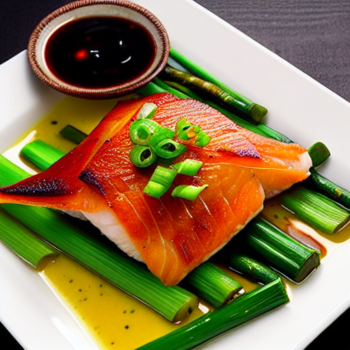 Scallion Oil Fish