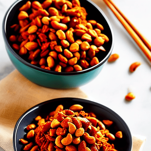 Sichuan Spicy Peanuts