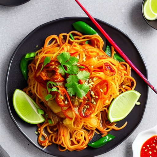 Kimchi Fried Noodles