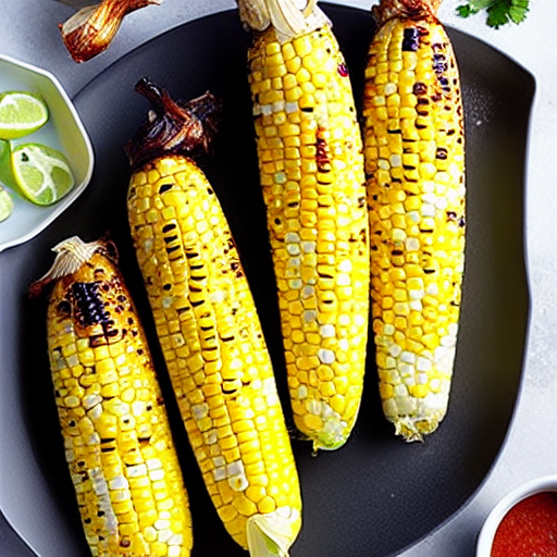 Garlic Herb Grilled Corn