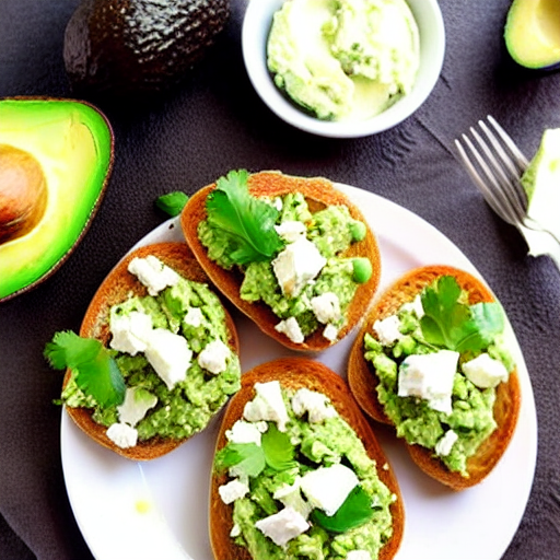 Avocado Feta Toast