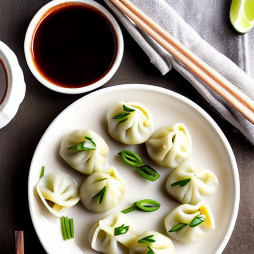 Garlic Chive Dumplings
