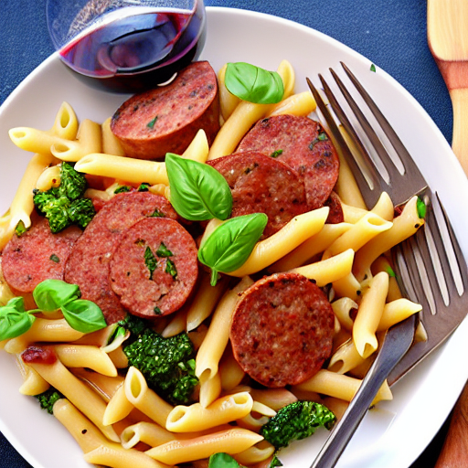 Pâtes à la Saucisse