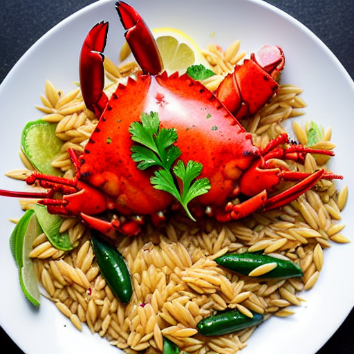 Lobster with Orzo