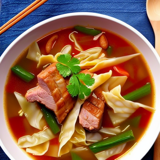 Pork and Pickled Cabbage Soup