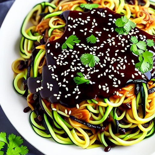 Jjajangmyeon (Low Carb)