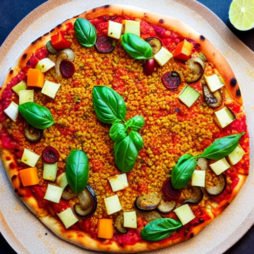 Pizza au Couscous