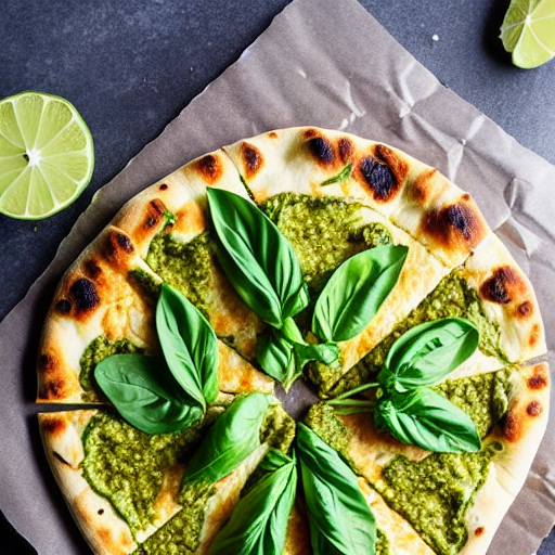 Basil Pesto Pizza