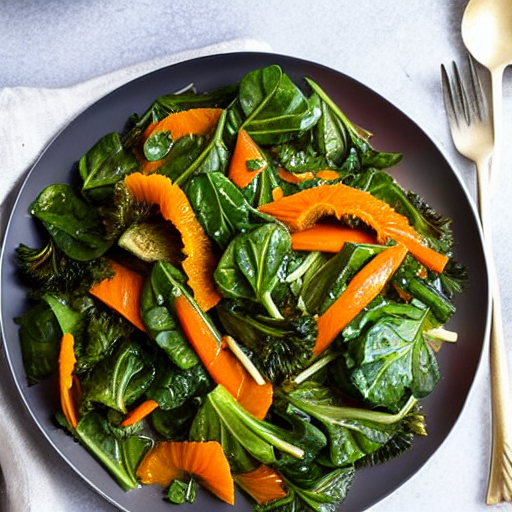 Dandelion Greens Stir-fry
