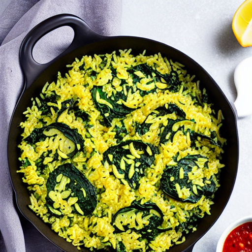 Keto Spinach Rice