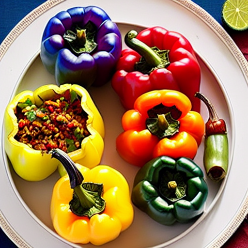 Moroccan Stuffed Peppers