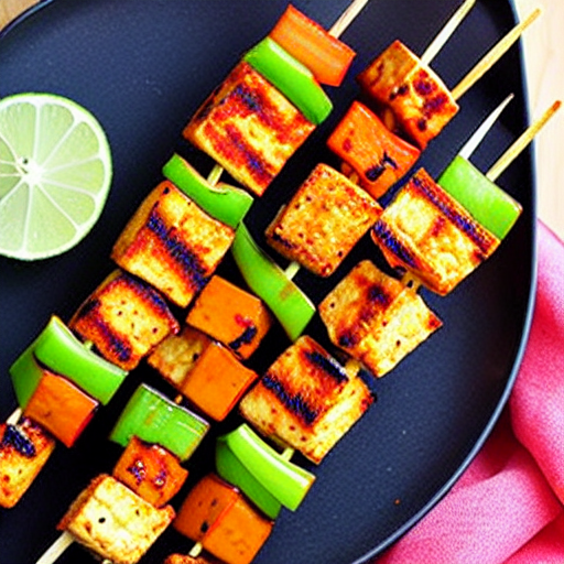 Spicy Tofu Skewers