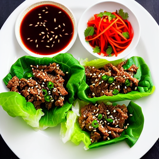 Ssamjang Lettuce Wraps