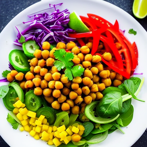Salada de Grão-de-Bico
