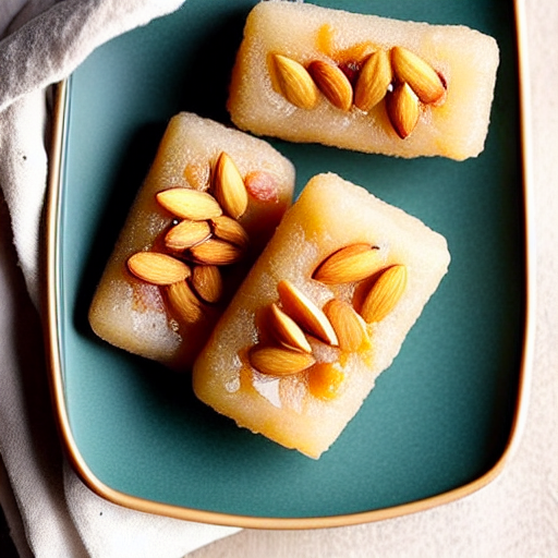Almond Tteok
