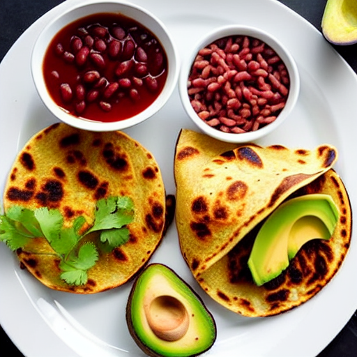 Baleadas con Frijoles