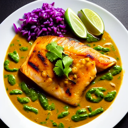 Pescado en Salsa de Coco