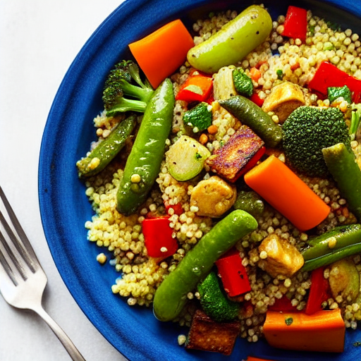 Couscous di Verdure e Seitan