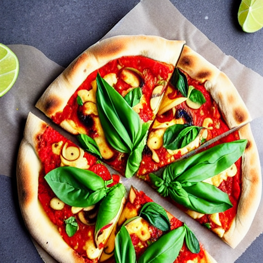 Thai Basil Pizza