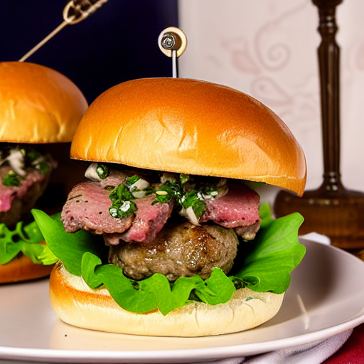 Burger de Veau
