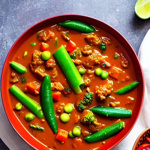 Halal Vegetable Curry