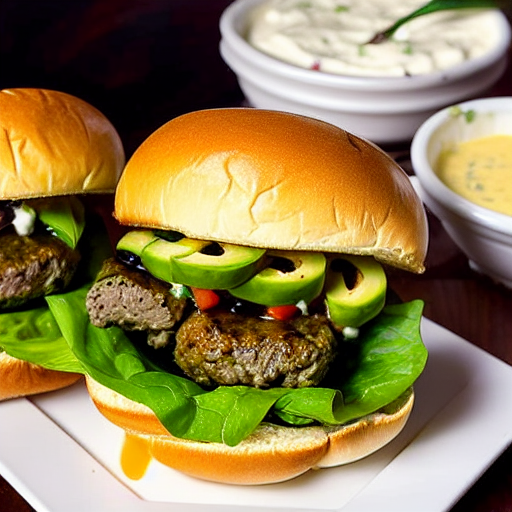 Rajas Poblanas Burger