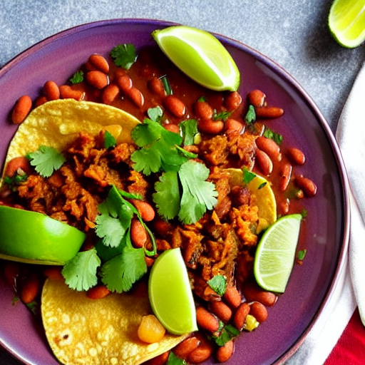 Tacos de Frijoles con Papas