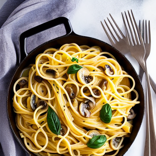Pasta Carbonara (Vegetarian)