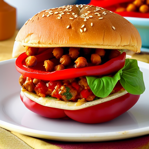 Burger di Peperoni