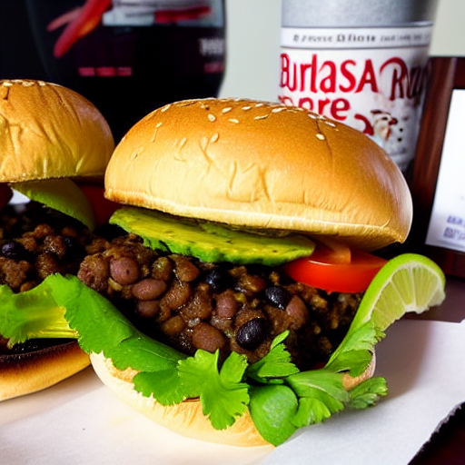 Burguer de Frijoles Negros