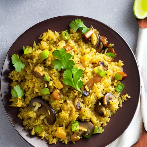 Arroz de Cogumelos