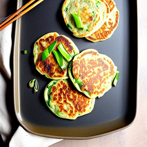 Paleo Scallion Pancakes