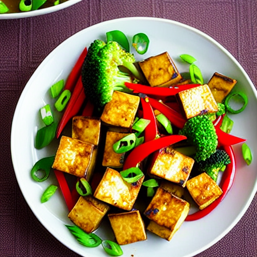 Gochugaru Tofu Stir-fry