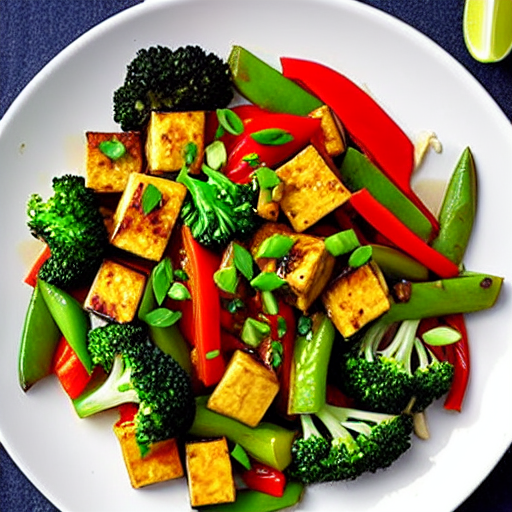 Vegetable and Tofu Stir-Fry
