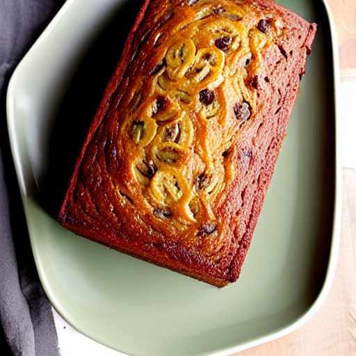 Baked Banana Cake