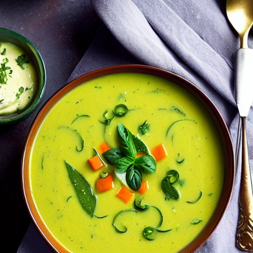 Soupe de Courgettes