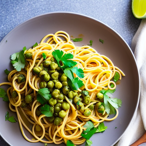 Pasta with Cilantro
