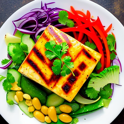 Salada de Tofu