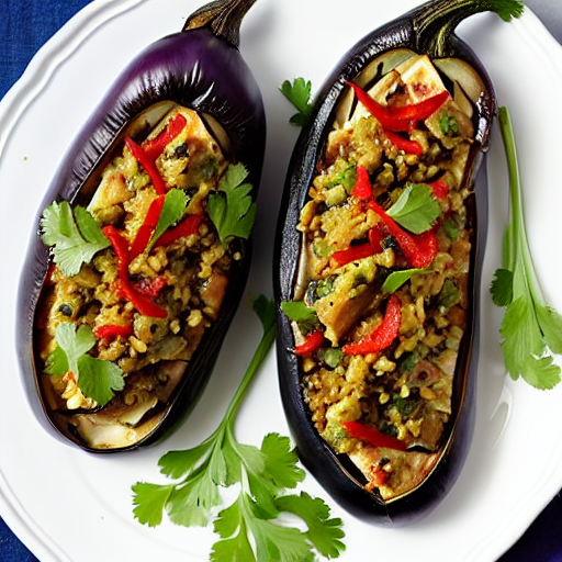 Stuffed Eggplant